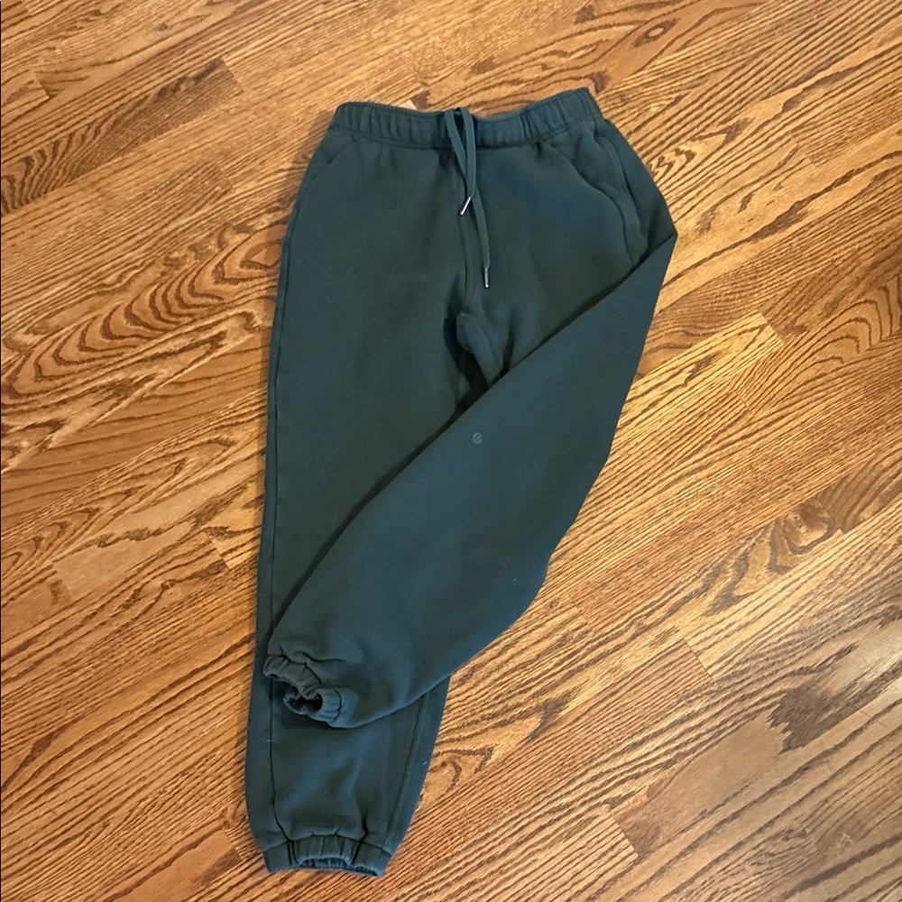 Lululemon Athletica Deep Green Joggers